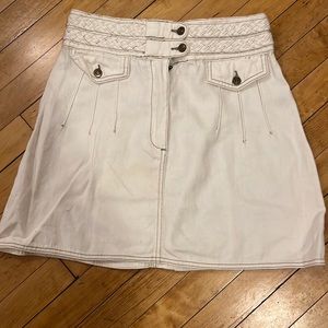 Free People Ivory Skirt